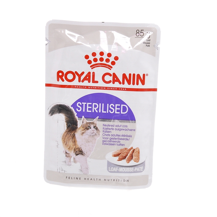 Вологий корм для дорослих стерилізованих котів ROYAL CANIN STERILIZED LOAF 0.085 кг